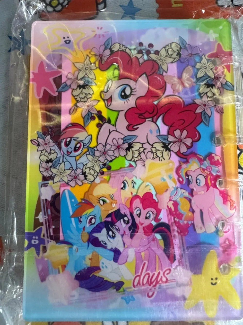 My little pony shaker notebook